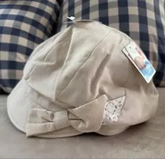 未使用！コットンレディースキャスケット 57cm