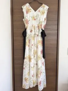 ノースリーブワンピース ロングワンピース