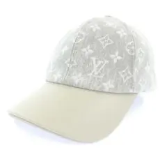 LOUIS VUITTON モノグラム ジャガードデニム M7059M キャップ