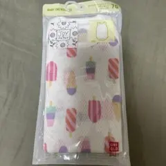 新品未使UNIQLO ベビー ノースリーブボディスーツ 70