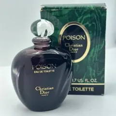 中古　クリスチャンディオール　POISON　プワゾン　オードトワレ　香水　約9割 POISON クリスチャンディオール プワゾン オードトワレ 香水 30ml