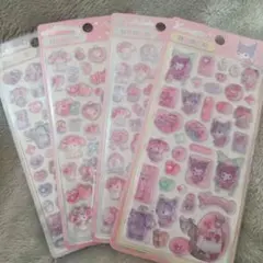 サンリオ　クロミ マイメロ ボンボンドロップ シール ボンドロ 4枚セット