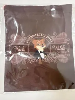 ニック　タキシード　巾着　ズートピア2 オーマイカフェ