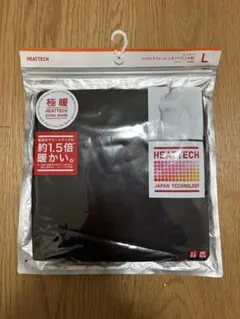 UNIQLO 極暖 ヒートテック 8分袖 L BLACK