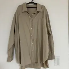 ベージュ シャツXL