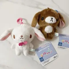 산리오 くりっぴぃ シュガーバニーズ 平成うさちゃんず しろうさ くろうさ