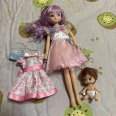 リカちゃん 人形本体　ユニコーン　赤ちゃん　セット