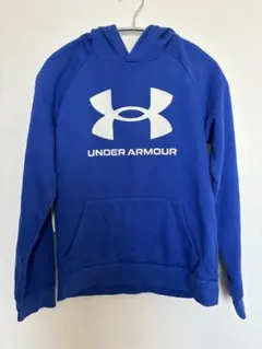 UNDER ARMOUR パーカー 青 YXL 160cm