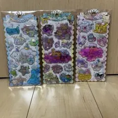 『正規品』　キラキラウォーターinシール　サンリオ　シナモロール　日焼けキティ