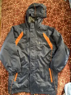 Champion ジャケット サイズ150 ネイビー/オレンジ