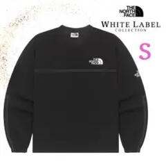 【新品未使用】韓国限定✨ノースフェイスクルーネック 黒 Sサイズ　正規品