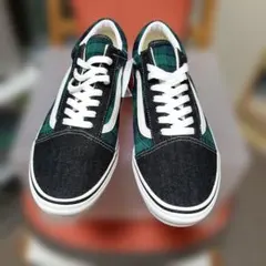 VANS OLD SCHOOL チェック×デニム V36CF