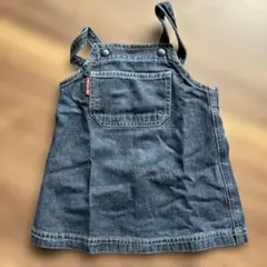 COMME CA DU MODE デニム　ジャンパースカート　デニムワンピース