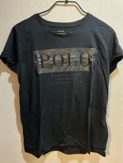 ポロラルフローレン　レディースTシャツ　ブラックMサイズ（着用一度のみ）