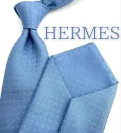 美品 エルメス ネクタイ ハイブランド H柄 ファソネ 高級 レア