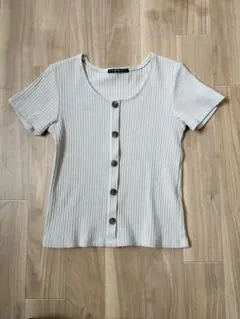 INGNI（イング）のリブ編みトップス