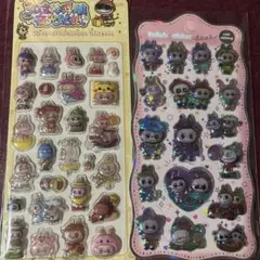 3Dリリーフルミナスステッカー 2シートセット