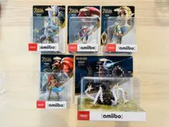 amiibo ゼルダの伝説　ブレスオブザワイルド 5体セット