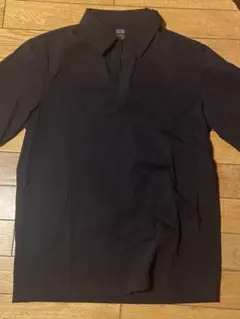 黒 半袖ポロシャツ ユニクロ×theory