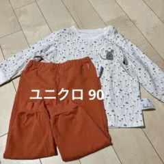 ユニクロ ベビー パジャマ セット レオレオニ 90