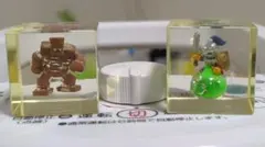 ドラゴンクエスト　キューブフィギュア　ゴーレム　スライムナイト