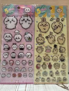 【韓国限定】 5サイズぷっくりぷくぷく、うるちゅるシール ２個