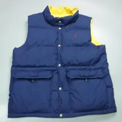 b*y様 685 ポロラルフローレン リバーシブル ダウンベスト ボーイズ 16