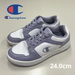 Champion パープル/ホワイト レディーススニーカー　24.0cmのサムネイル