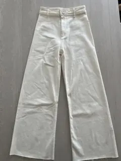 ZARA ホワイトデニム34