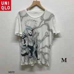 UNIQLO『ユニクロ』UT NARUTO ナルト カカシ Tシャツ【M】白