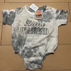 WEEKEND タイダイ柄ロンパース　60-70cm 【新品・未使用品】