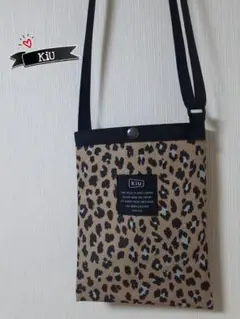 ♡ Kiu レオパード サコッシュ ♡