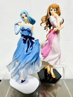 ONE PIECE ワンピース フィギュア ビビ＆プリン 2点セット(^-^)のサムネイル
