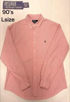 Polo by Ralph Lauren 90s 長袖シャツ Lsizeのサムネイル