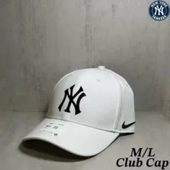 【海外限定モデル】 ヤンキース Nike Club Cap ホワイト キャップ