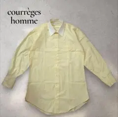 courrèges homme 淡い黄色 長袖シャツのサムネイル