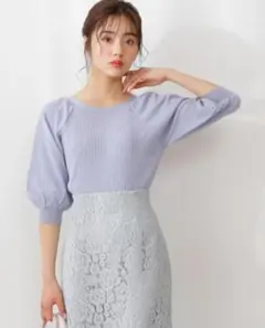 【PROPORTION BODY DRESSING】バルーンスリーブニットのサムネイル