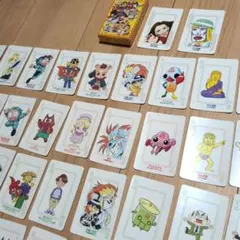 希少 初期ポケモントランプ 赤 初代御三家、レッド、オーキド博士
