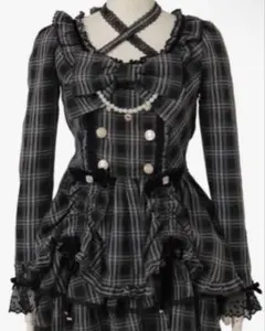 リズリサ LIZLISA ダブルドロストセットアップ ブラック 新品タグ付】リズリサ LIZLISA ダブルドロストセットアップ ブラック