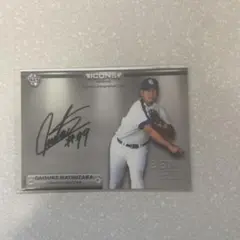 松坂大輔サインカード直筆