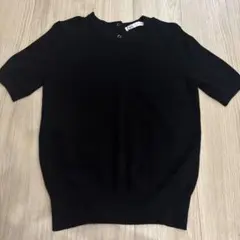 zara ニット　トップス　半袖　L