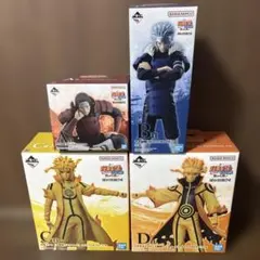 一番くじ　NARUTO 繋がる思い　A賞　B賞　C賞　D賞　4点セット