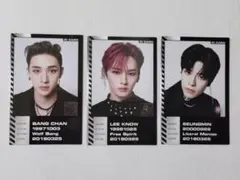 Stray Kids ORDINARY IDカード バンチャン リノ スンミン