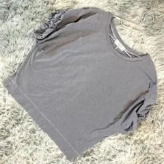 美品 ビームス ハート ツイストスリーブ プルオーバー ネイビー ストライプ