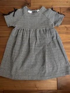 ザラキッズ チェック ワンピース