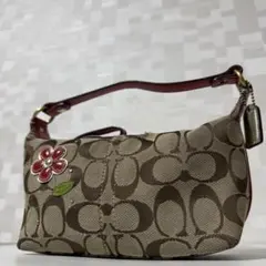 A-292. COACH ワンショルダーバッグ シグネチャー フラワー A-292. COACH ワンショルダーバッグ シグネチャー フラワー - メルカリ