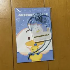 福福お守り風アクリルキーホルダー あひるのペックル