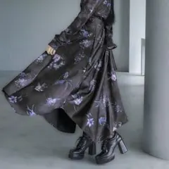 【タグ付】HARE ハレ Autumnflowerウエストデザインスカートのサムネイル