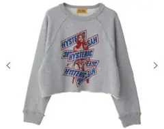 hysteric glamour ショート丈スウェット