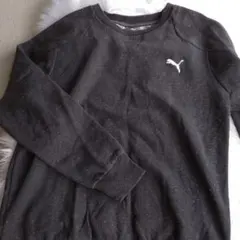 PUMA スウェット トレーナー ブラック S